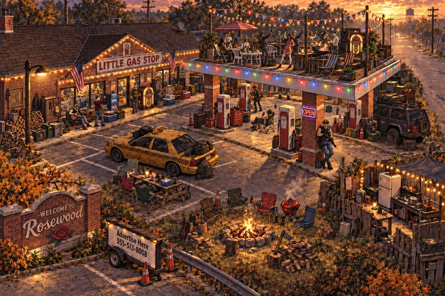 The Little Gas Stop: Rosewood's communal hangout